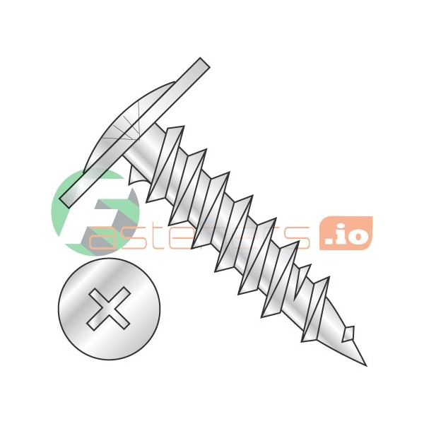 Newport Fasteners Drywall Screw, #8 x 3 in, Steel, Truss Head Phillips Drive, 1500 PK 801691 - main